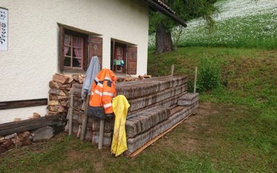 Travaux de printemps au chalet (05.06.2021)