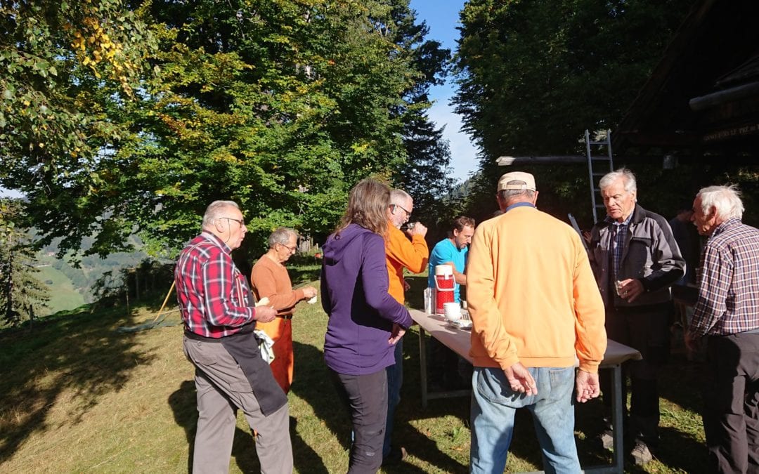 Travaux d’automne au Chalet (02.10.2021)